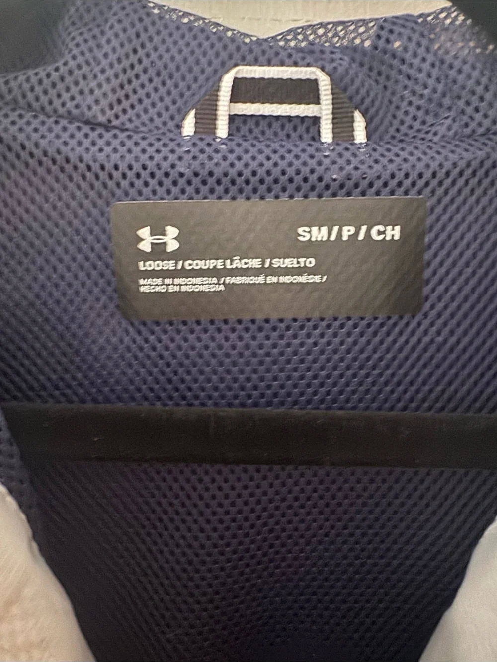 Under Armour breathable mesh